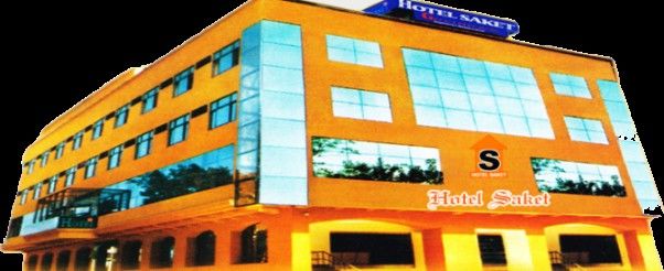 Saket Hotel Allahabad Bagian luar foto